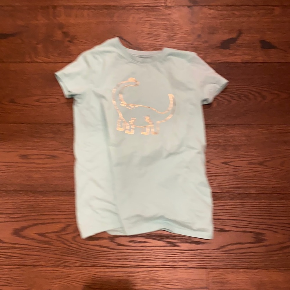Mint green t shirt for girls